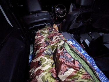 【新型ノア・ヴォクシー】で冬の車中泊に挑戦してみた