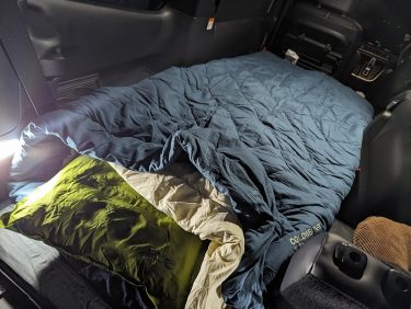 【７人乗り新型ノア・ヴォクシー】で冬の車中泊（リベンジ編）