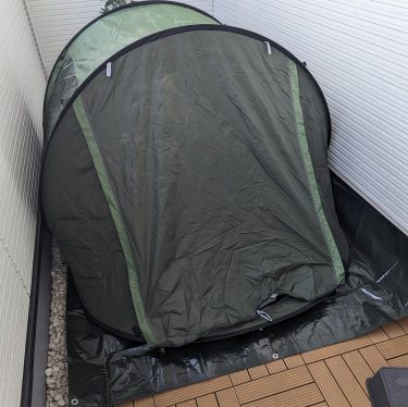 マルチレイヤースリーピングバッグは寒い？真冬のベランダで検証してみた 【コールマン】